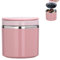chiquieray Edelstahl Thermobecher Essen,Thermoskanne Essen Auslaufsicher, Thermo Lunchbox,1L Thermobehälter für Essen, Warmhaltebehälter mit Griff (Pink)