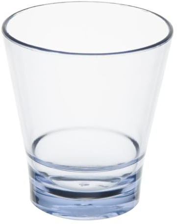 Olympia Kristallon Bicchiere impilabile PC blu, 250 ml, confezione da 6