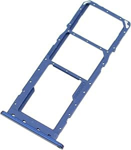 Sim Card Tray Replacement for Samsung Galaxy A03 (Single SIM Version) Blue Card Tray Slot Holder Bracket Adapter with Needle Ejector for A03 SM-A035F