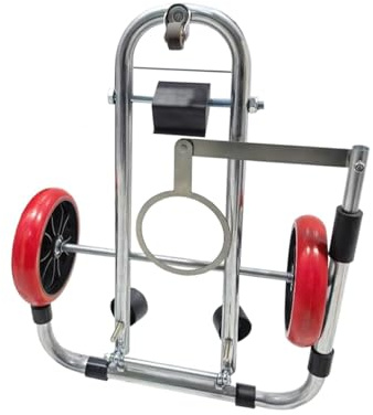Generico Cric per Installazione WC, Carrello Pieghevole Portatile, Attrezzo di Sollevamento in Acciaio Inossidabile, Attrezzatura Speciale per Idraulici, Supporto per WC Sanitari (1pcs)