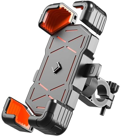 WFLCFR Motorcycle Phone Holder for BMW Concept 9cento 2019, 360° Rotatable Adjustable Motorbike Phone Mount Handlebar Cell Holder,Handlebarstyle-A