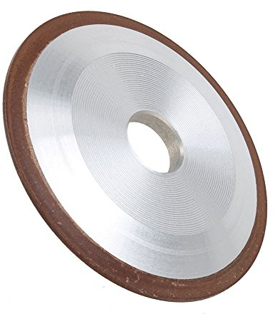 BQLZR 8mm breit 100mm Durchmesser Kegel Ebene Harz Schleifscheibe Hartmetall Hartstahl