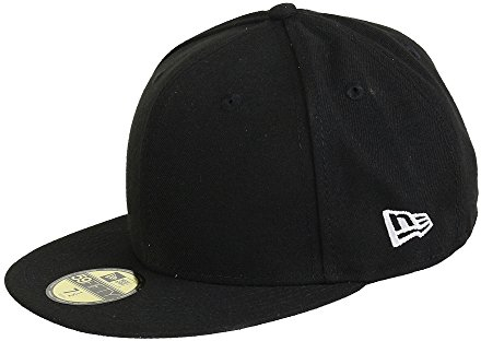 New Era Black Blank 59Fifty Basecap - 7 1/2-60cm (XL)