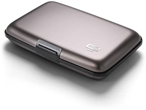 Aluminium Card Holder Wallet, RFID Blocking. Model : STOCKHOLM ORIGINAL