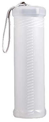 MarkMark Extendable Paint Brush Holder Case Storage Translucent Tube Cylinder Water Color Brush Pouch with Strap for Artist to Travel, Pen Pencil Container TPPI40647