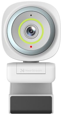 NearStream 2K Webcam for PC, 1080p 60fps, Autofocus, Noise-Canceling Mic