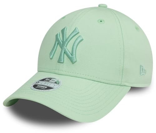 New Era Baseball Cap Women's League Essential 9Forty New York Yankees Pastel Mint Green