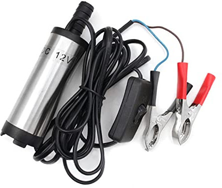 12V Electric Oil Water Pump Replacement for Pumping Oil Water Transfer Pump