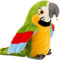 Loro parlante Que Repite lo Que Dices, Peluche electrónico con Forma de pájaro Mueve Las alas, Ideal para niños y niñas, Color Verde.