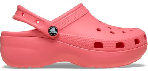 Crocs Women's Classic Platform Clog, Guava, 9