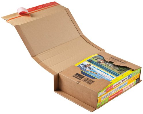 20 ColomPac Buchverpackungen für DIN C4 / 32,5 x 25,0 x 8,0 cm