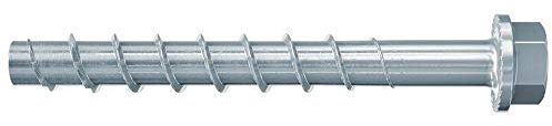 fischer - Vis à béton ULTRACUT FBS II 8x70 20/5 US TX à tête hexagonale et empreinte Torx/Boîte de 50 Gris 536852