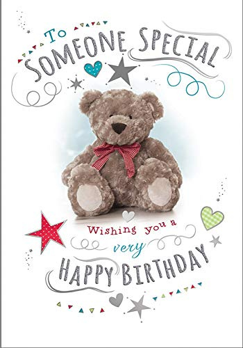 Piccadilly Greetings Traditional Birthday Card Someone Special - 9 x 6 inches