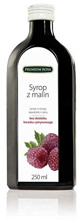 Hallon sirap 250 ml Premium Rosa