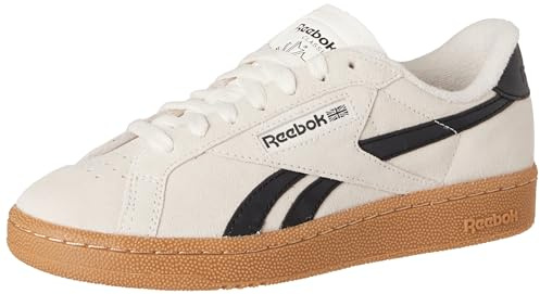 Reebok Unisex Club C Grounds Uk Sneaker,Chalk Cblack Rbkg04,34 EU