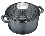 Berndes b.iron grey Casseruola in ghisa 2m 14cm con coperchio