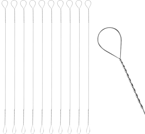 10 pcs Cheese Slicer Replacement Wires for Block Cheese Cutting & Slicing, 5.7 inches Long-Compatible with Marble Cheese Slicer Board Wires (5.7 inches 10pcs)