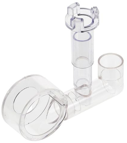 Aquarium Filter, Adjustable Fish Tank Skimmer Slow Flow Outlet Outflow Drains Oil Remover for Lily Pipe Planted Tank 12/16MM