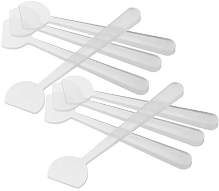 Healvian 100 Pezzi Cucchiaio per Crema e Maschera Spatola per Skincare Multifunzionale Applicatore Facile per Cosmetici e Trattamenti Strumento per