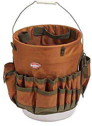 Bucket Boss The Bucketeer Bucket Tool Organizer in Brown, 10030
