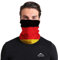 Bergmannswald® umgenähtes Multifunktionstuch - atmungsaktiv und flexibel - Ideal zum Sport, Reisen oder Motorradfahren (Deutschland Flagge, 1er Pack)
