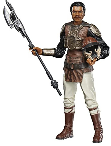 Star Wars Hasbro The Black Series Archive Lando Calrissian (Skiff Guard) Toy 6-Inch-Scale Return of the Jedi Figure, One Size, (F4364)