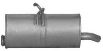 IZAWIT Silencieux arrière arrière Pot d'Échappement 28.037