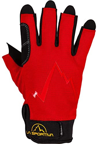 LA SPORTIVA Guantes marca modelo Ferrata Gloves Red