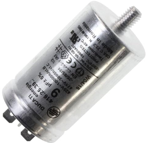 Kondensator 9UF Wäschetrockner C00279463, 00416450 Indesit Wäschetrockner C00279463, 00416450 INDESIT