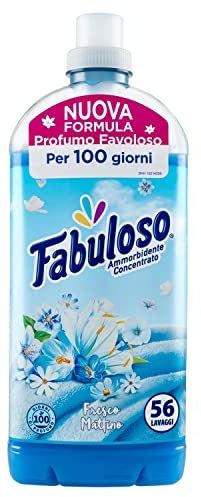 Fabuloso ammorbidente concentrato Fresco Mattino 56 lavaggi 1,25 L
