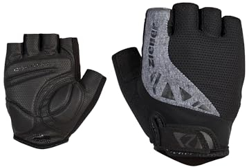 Ziener Herren CALLIS Fahrrad/Mountainbike/Radsport-Handschuhe | Kurzfinger - atmungsaktiv,dämpfend, Grey Melange, 10,5