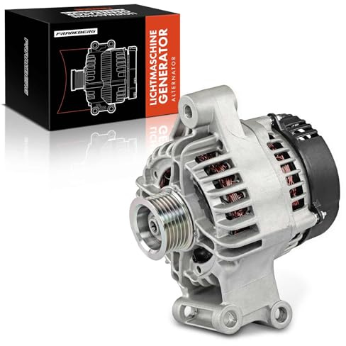 Frankberg Generatore Alternatore Compatibile con Focus Turnier DNW 1.6L Focus DAW DBW 1.6L Fiesta V JD JH 1.4L C-Max DM2 1.6L Fiesta V JD JH 1.2L Replace# 63377407