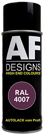 Alex Flittner RAL4007 Bombe de Peinture de Voiture en Spray Violet Brillant