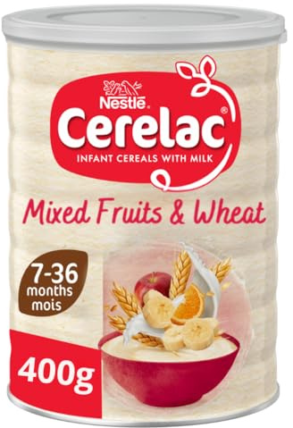 Cerelac Mixed Fruits & Wheat Infant Cereal with milk 400 g | from 7 months+ | Baby Cereal