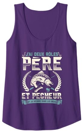 Chemise de pêcheur homme Papa pêcheur cadeau gars pêcheur Débardeur