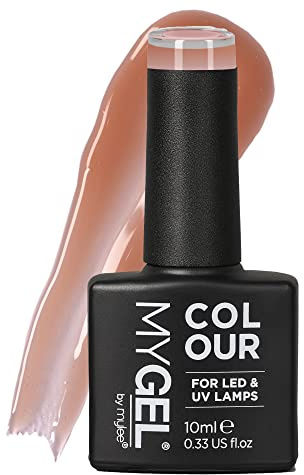 Mylee Gel-Nagellack 10ml [Bit Of Me] - UV/LED, Maniküre, Pediküre, Lang anhaltend, für professionellen Gebrauch im Salon und zu Hause [Nude Range] - Vegan und frei von Tierversuchen