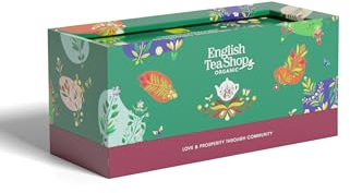 English Tea Shop – Coffret thés bio Créations Originales – 5 recettes exotiques dans une boîte de 40 sachets – Coffret cadeau à offrir