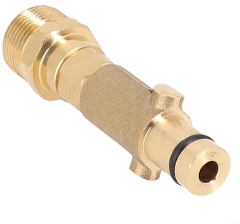 SPORTARC Hochdruckreiniger Adapter, Hochdruckreiniger Bajonett, Messing Adapter Bajonett M22 Für Nilfisk Außengewinde Hochdruckreiniger