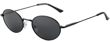 ZENOTTIC Gafas de Sol Retro Ovaladas para Mujer Hombre UV400 Polarizadas Unisex Estilo Vintage Gafas Clásicas
