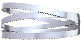 Lames de scie à os 1200mm/1650mm/2040mm au choix, lames de scie à ruban for la viande congelée, les os, le poisson et le porc, 1 pièce(Size:1650x16mm)