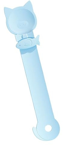 lisutupode Katzenfutter-Dosenlöffel, Katzenstreifen-Quetschlöffel | Haustier-Katzen-Snack-Streifen-Fütterungslöffel | Multifunktionaler Katzenleckerli-Spenderlöffel für kleine, mittelgroße und große