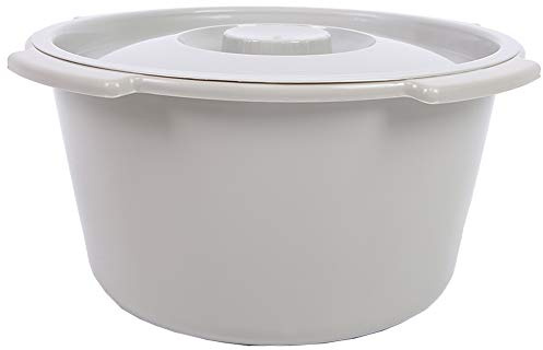 Kikumi Toilette Toilette 35 × 35 × 18 Secchio Toilette Secchio Toilette Portatile per Ispessimento Portatile Secchio per Sedia Toilette per Anziani Materni