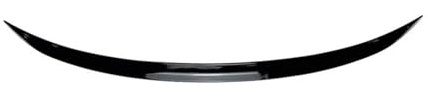 Spoilers Arrière Voiture pour BMW pour Série 3 E90 320d 320i 330i Sport 2004-2011 Becquet Coffre Arrière Spoiler Wing(Le Noir)