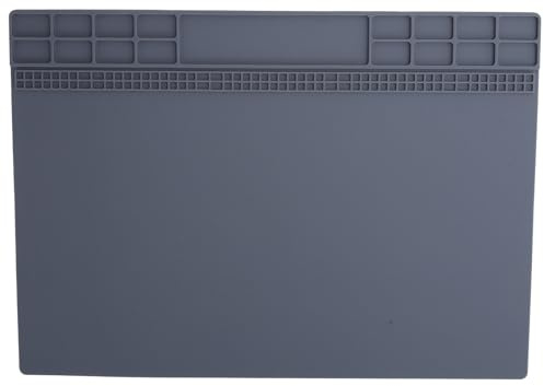 KooingTech Tapis de réparation de montre, tapis de réparation de montre, tapis en caoutchouc antidérapant, 350 mm × 250 mm, entretien horloger pour horloger, accessoires de maintenance