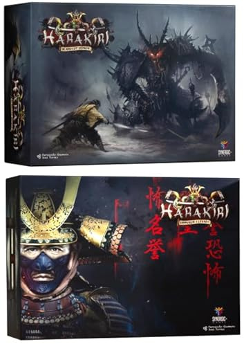 Harakiri: Blades of Honour English Edition – Cooperative Fantasy Adventure Board Game | 1–4 Players | Ages 14+ | Narrative Campaigns and Strategic Combat | 90–120 min per game