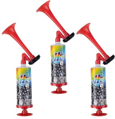 3 Pcs Air Horn Handheld, Airhorn with Loud Sound, Ideal for Sports Events and Marine Safety, Compact Design for Easy Portability and Outdoor Activities