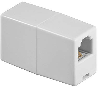 Goobay 93052 Telefon Adapter - RJ11/RJ14-Buchse (6P4C) > RJ11/RJ14-Buchse (6P4C)