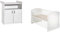 Schardt 10 517 02 00 Sparset 2 - teilig Classic White bestehend aus, Kombi - Kinderbett, 70 x 140 cm