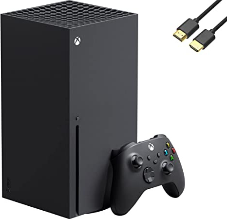 Microsoft Xbox Series X 1TB SSD Video Gaming Console, Wireless Controller, 16GB GDDR6 RAM, 8X Cores Zen 2 CPU, 4K, 8K HDR (Renewed)