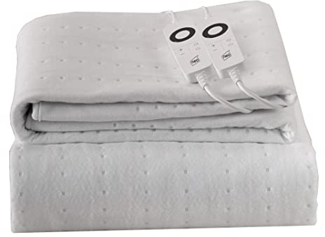 Neo Electric Heated Blanket Throw Dual Control Mattress Under Bed Cover (Double)